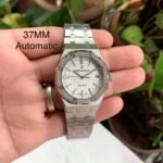 Audemars Piguet Ladies White Dial Diamond Bezel First Copy Watch