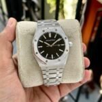 Audemars Piguet Royal Oak Black Dial First Copy Watch - Image 2