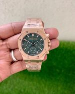 Audemars Piguet Royal Oak Chronograph Rosegold Green Dial