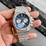 Audemars Piguet Royal Oak Frosted Chronograph Blue Dial
