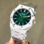 Audemars Piguet Royal Oak Jumbo Extra Thin Green Watch - Image 3