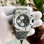 Audemars Piguet Royal Oak Offshore Chronograph Silver Black Dial