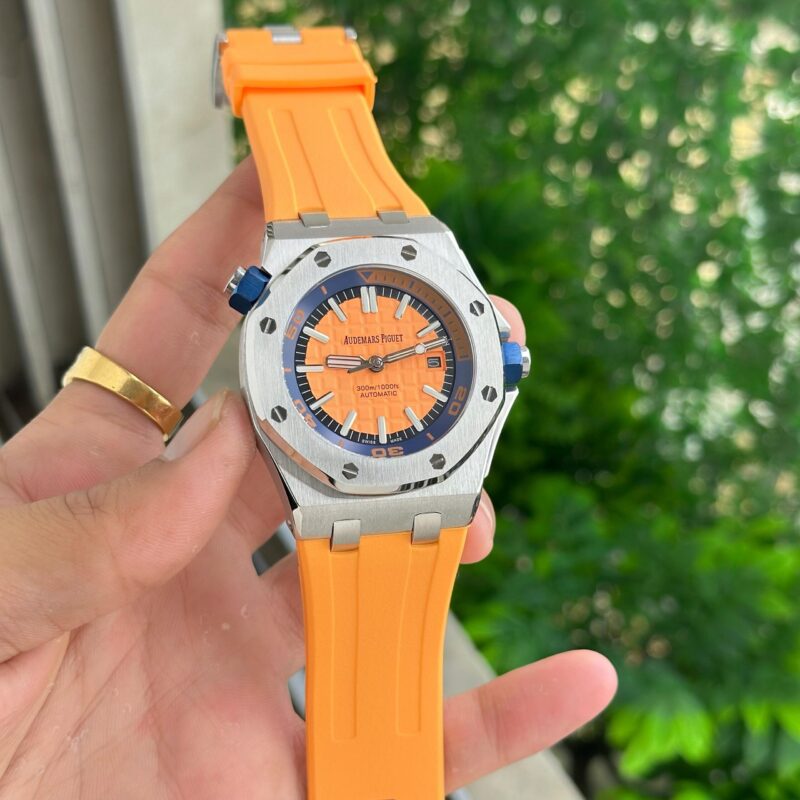 Audemars-Piguet-Royal-Oak-Offshore-Orange-Dial-Watch-1-laziofy Audemars Piguet Royal Oak Offshore Orange Dial - Image 1