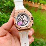 Audemars Piguet Royal Oak Offshore Rose Gold White Chronograph