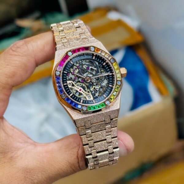 Audemars Piguet Royal Oak Rose Double Balance Rainbow