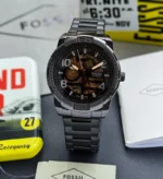 Fossil Bronson ME3257 Black Skeleton Dial First Copy Watch - Image 2