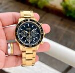Fossil Grant Chronograph Black Dial First Copy Watch