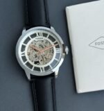 Fossil Townsman Silver White Skeleton Watch - Image 2
