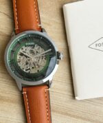 Fossil Townsman Skeleton Automatic Green First Copy Watch - Image 2