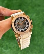 Hublot Big Bang Rosegold Black Dial First Copy Watch