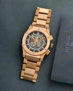 Hublot Big Bang Rosegold Black Dial First Copy Watch - Image 3