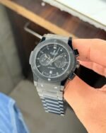 Hublot Big Bang Chronograph Full Black First Copy Watch - Image 3