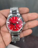 Omega Seamaster Aqua Terra Red Co-Axial First Copy Watch