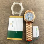 Rolex Day-Date Diamond Marker First Copy Watch - Image 3