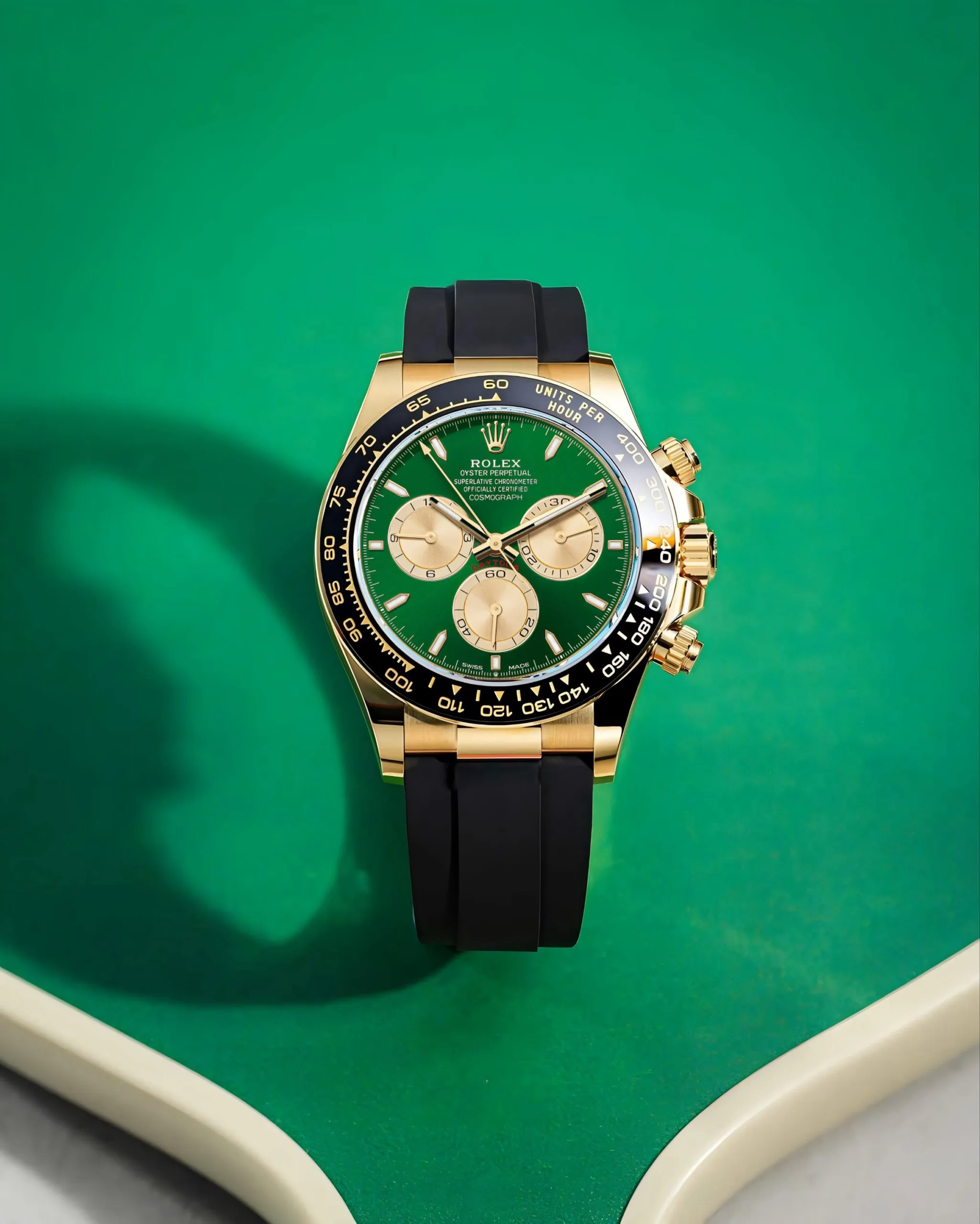 Rolex-Daytona-Cosmograph-Green-1-laziofy Rolex Daytona Cosmograph Green First Copy Watch - Image 1