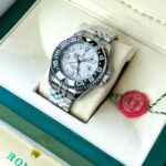 Rolex GMT II Textured White Dial First Copy Watch - Image 2