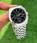 Tissot Couturier 1853 Silver Black First Copy Watch