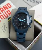 Fossil Bronson Chronograph Black Dial Watch for Men