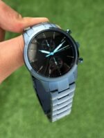 Fossil Bronson Chronograph Black Dial Watch for Men - Image 2