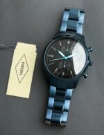 Fossil Bronson Chronograph Black Dial Watch for Men - Image 3