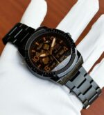 Fossil Bronson ME3256 Black Steel Automatic First Copy Watch - Image 4