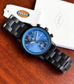 Fossil Chronograph Blue Dial FS5848I First Copy Watch - Image 4