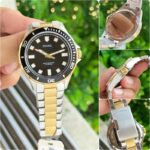 Fossil Dalton BQ2885 Two-Tone Black Dial Watch - Image 5