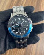 Fossil FB-01 Smoke Chronograph First Copy Watch - Image 2