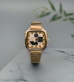 Fossil FS DT Rose Gold Analog Digital First Copy Watch