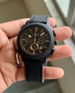 Fossil FS4656 Matte Black Chronograph First Copy Watch