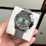 Fossil FS5183 Grey Chronograph Watch for Men - Image 2