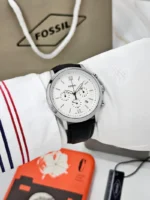 Fossil FS5380 Neutra Chronograph Silver Dial First Copy Watch - Image 3