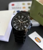 Fossil FS5474 Full Black Chronograph First Copy Watch - Image 2
