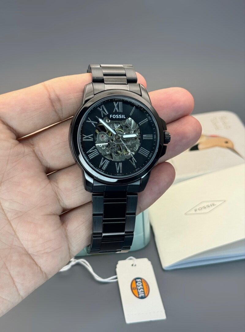 Fossil-FSA-Black-Skeleton-Automatic-Watch-1-laziofy-1 Fossil FSA Black Skeleton Automatic First Copy Watch - Image 1
