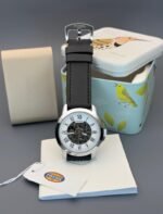 Fossil FSA Skeleton Silver Dial Automatic First Copy Watch - Image 2