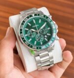 Fossil Grant Chronograph Green Dial First Copy Watch