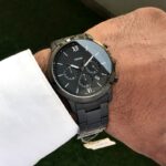 Fossil Grant FS5474 Black Chronograph First Copy Watch - Image 3