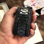 Fossil Grant Skeleton Black Automatic First Copy Watch - Image 5