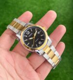 Fossil Heritage 2023 Two-Tone Black Dial First Copy Watch