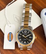 Fossil Heritage 2023 Two-Tone Black Dial First Copy Watch - Image 2