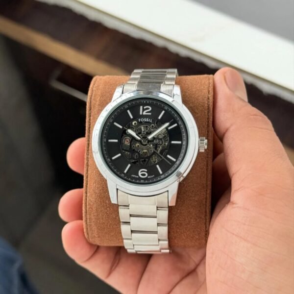 Fossil Heritage Automatic Skeleton Dial First Copy Watch