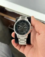 Fossil Heritage Premium Silver Skeleton First Copy Watch - Image 3