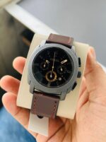 Fossil Matt Brown Chronograph FS4656 First Copy Watch