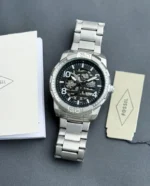 Fossil Skeleton Dial Silver Stainless Steel First Copy Watch - Image 3