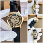 Fossil Townsman Golden Skeleton Automatic First Copy Watch - Image 5