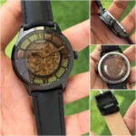 Fossil Townsman Skeleton Black Dial First Copy Watch - Image 4