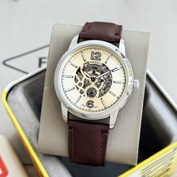 Fossil Townsman Skeleton Dial 42mm Automatic First Copy Watch