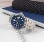 Men's Omega Seamaster Blue Dial First Copy Watch