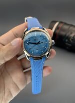 Omega Aqua Terra Blue Quartz Watch for Men