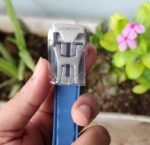 Omega Aqua Terra Silver Blue Strap Watch - Image 2